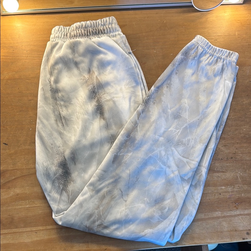 White Camouflage Sweatpants